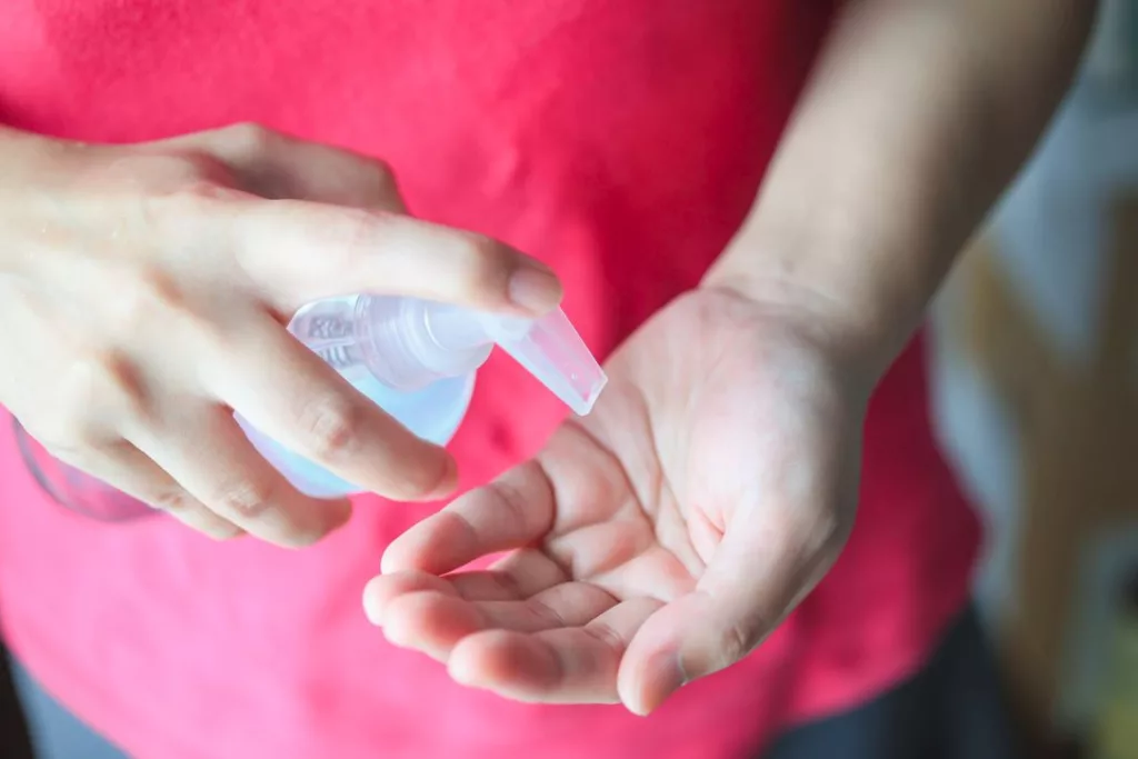 Proper Storage of Hand Sanitizer