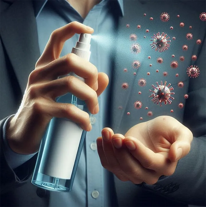 antimicrobial sanitizing spray Common Sense