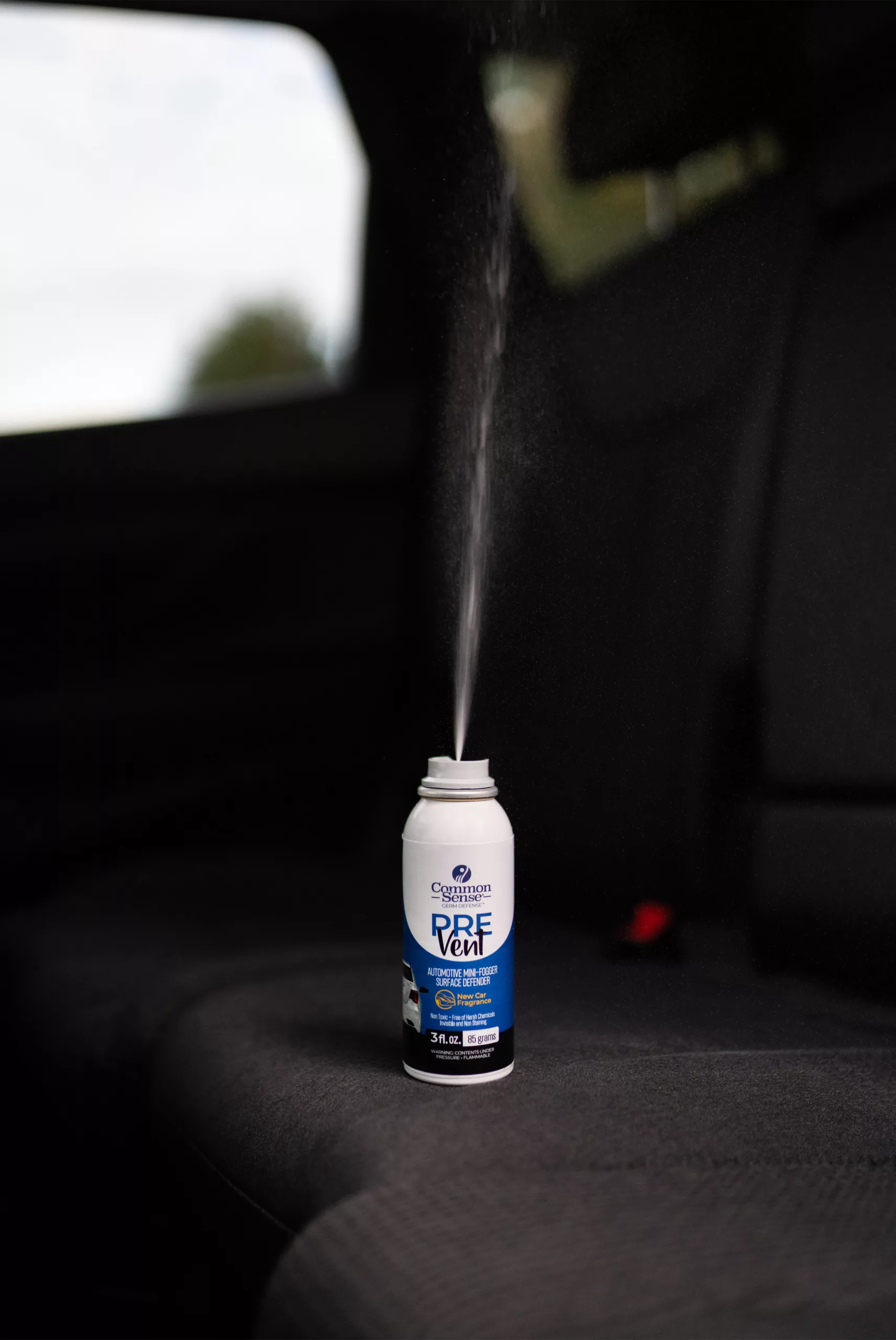 Air Freshener Car Fogger Deodorizer New Car Scent (3-pack) - Image 2