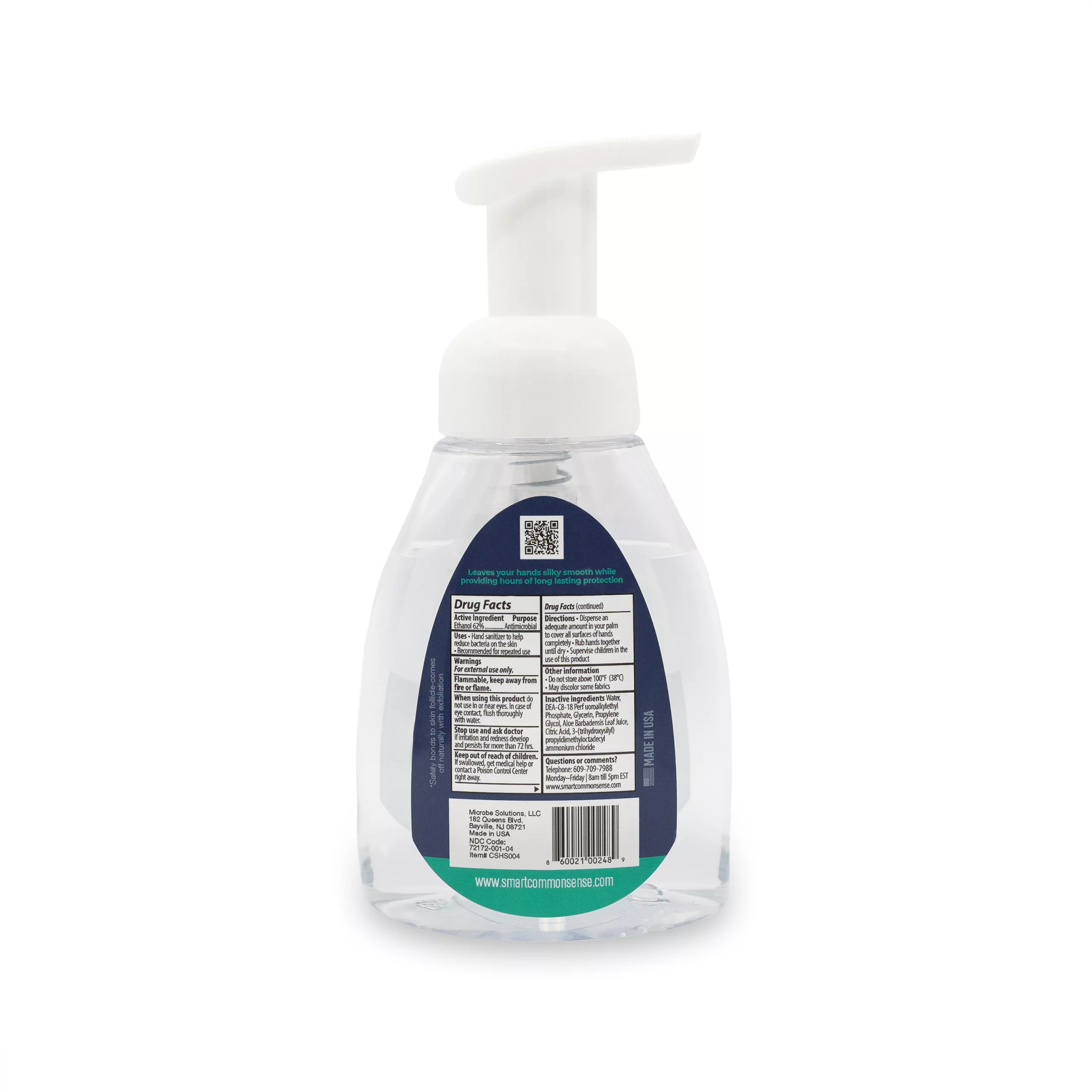 Foaming Hand Sanitizer Unscented 250ml Pump - Image 5