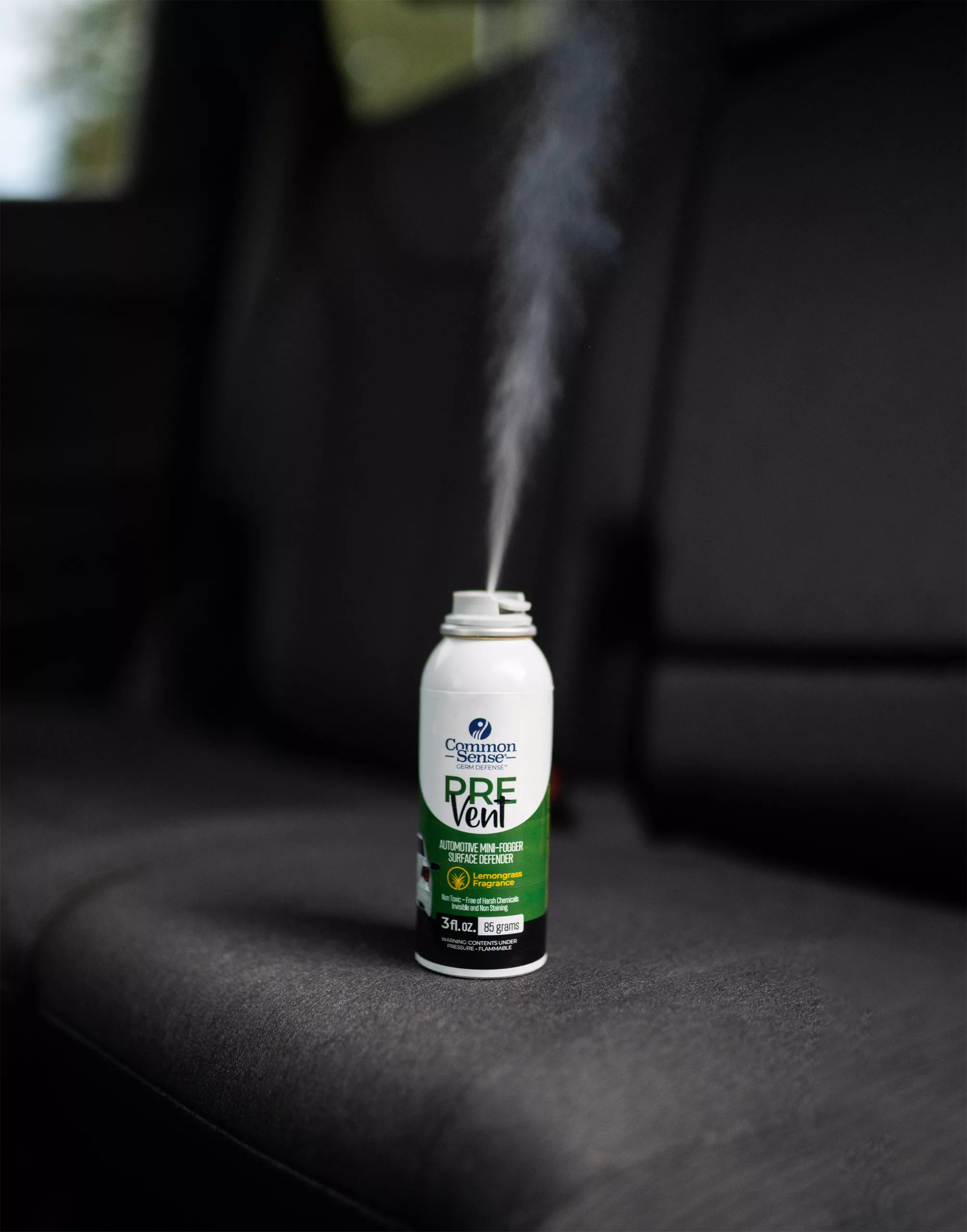 Air Freshener Car Fogger Deodorizer Lemongrass Scent (3-pack) - Image 5