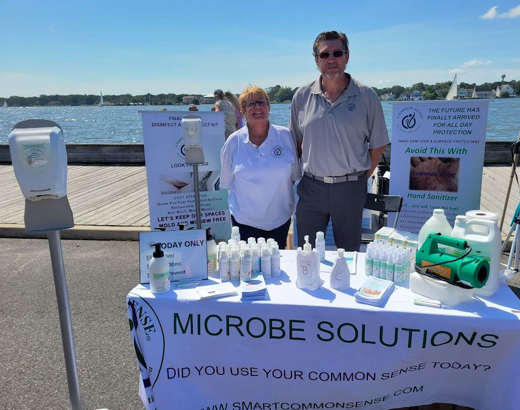 Hand Sanitizer Product Comparisons At Sailfest NJ in Island Heights, New Jersey