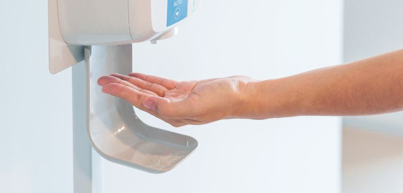 automatic hand sanitizer dispenser touchless operation