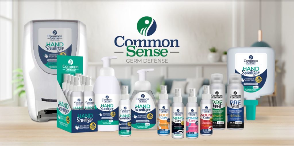 antimicrobial products Common Sense product family