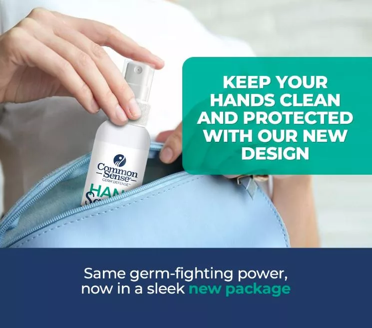 virus germ fighting hand sanitizer