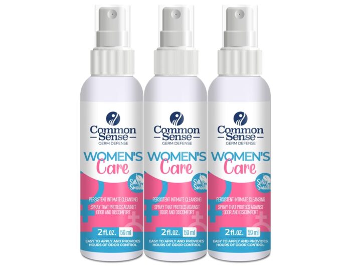 Women's Care Feminine Hygiene Deodorant Spray 3 Pack