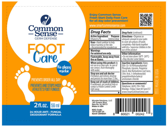 Foot Care Anti-Fungal Deodorant Spray 3 Pack - Image 2