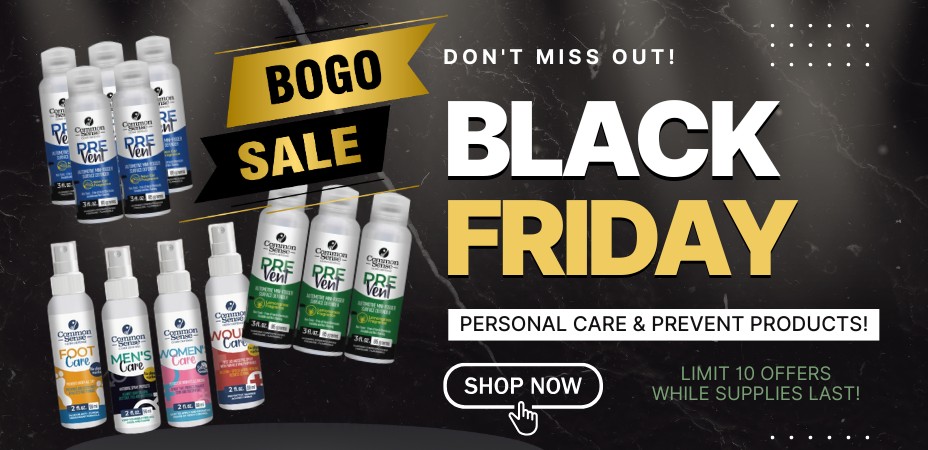 black friday bogo sale on personal care products and PreVent air fresheners while supplies last